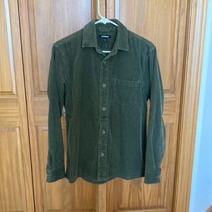 Express Mens corduroy shirt S
